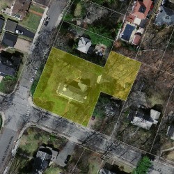 237 Mill St, Newton MA 02460-2447 aerial view