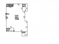 4 Nottingham St, Newton MA 02459-1613 floor plan
