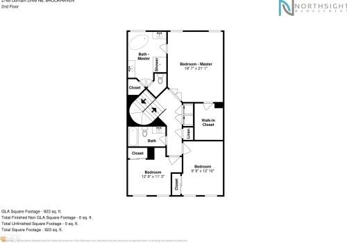 2765 Durham Dr, Atlanta GA  30319-3673 exterior