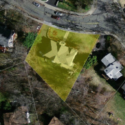 267 Hartman Rd, Newton MA 02459-2815 aerial view