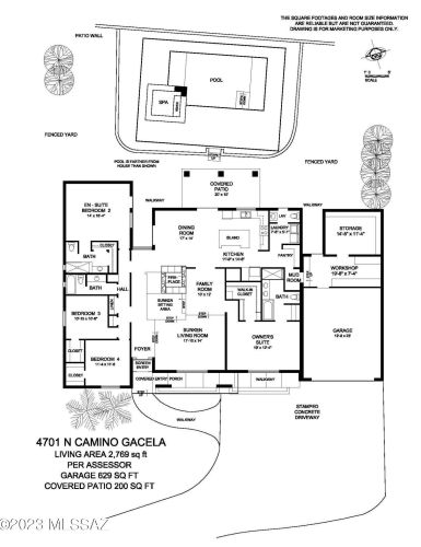 4701 Camino Gacela, Tucson AZ  85718-6813 exterior