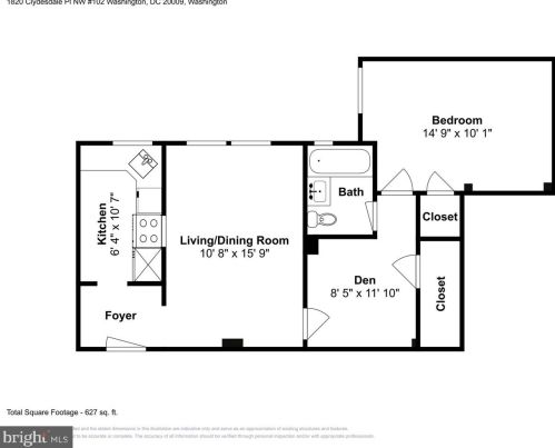 1820 Clydesdale Pl, Washington DC 20009-2179 exterior