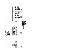 24 Carleton St, Newton MA 02458-1604 floor plan