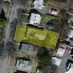 48 Freeman St, Newton MA 02466-1206 aerial view