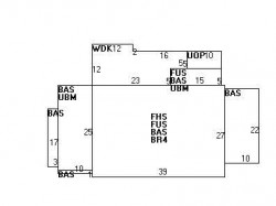 350 Waverley Ave, Newton MA 02458-2724 floor plan