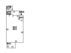 186 Cherry St, Newton MA 02465-1242 floor plan