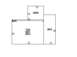 96 Brookline St, Newton MA  02467 floor plan