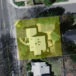 436 Winchester St, Newton MA 02461-2013 aerial view