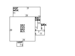 39 Newtonville Ave, Newton MA 02458-1900 floor plan