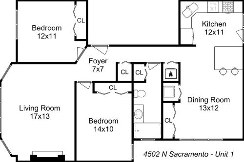 4502 Sacramento Ave, Chicago IL  60625-3874 exterior