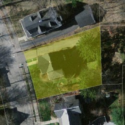 36 Oxford Rd, Newton MA 02459-2405 aerial view