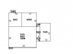 17 Hagen Rd, Newton MA 02459-2729 floor plan