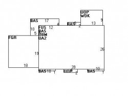 23 Chatham Rd, Newton MA 02461-1009 floor plan