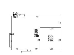 44 Parker Ave, Newton MA  02459-2662 floor plan