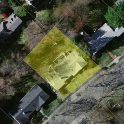 116 Rosalie Rd, Newton MA 02459-3153 aerial view