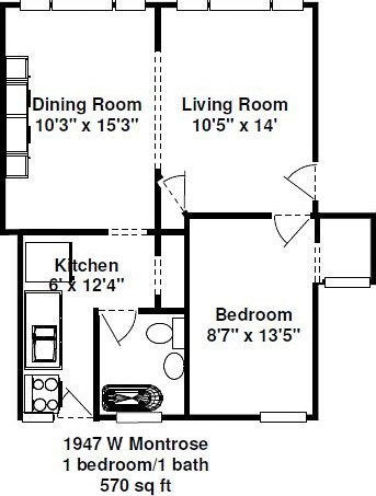 1947 Montrose Ave, Chicago IL 60613-1022 exterior