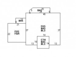 18 Fox Hill Rd, Newton MA  02459-3027 floor plan