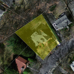 231 Dorset Rd, Newton MA  02468-1451 aerial view