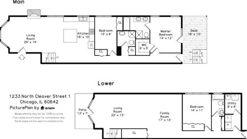 1233 Cleaver St, Chicago IL  60642-3334 exterior