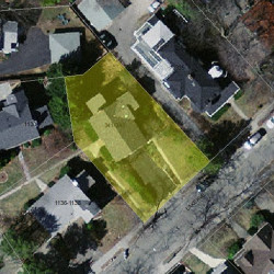 343 Lake Ave, Newton MA 02461-1211 aerial view