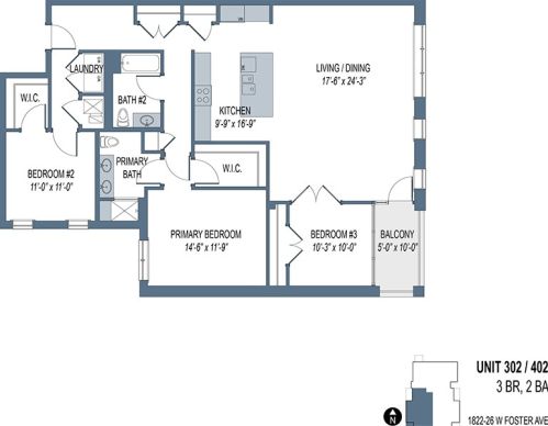 1824 Foster Ave, Chicago IL 60640-1052 exterior