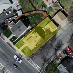 130 Waltham St, Newton MA 02465-1330 aerial view