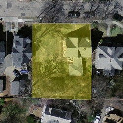 6 Albion Pl, Newton MA 02459-2144 aerial view