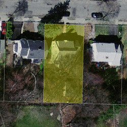 98 Parker Ave, Newton MA 02461-1815 aerial view