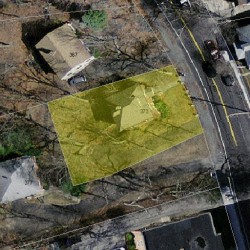 373 Langley Rd, Newton MA  02459-2349 aerial view