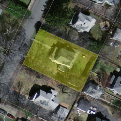 20 Oakland Ave, Newton MA 02466-1705 aerial view