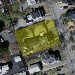 375 Cherry St, Newton MA 02465-1831 aerial view