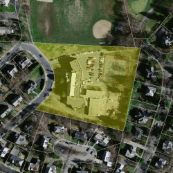 10 Dolphin Rd, Newton MA 02459-1399 aerial view