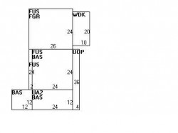 15 Cibel Path, Newton MA  02459-3619 floor plan