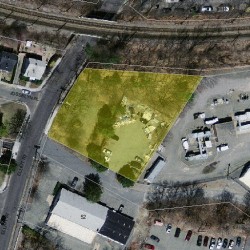 38 Elliot St, Newton MA 02461-1605 aerial view