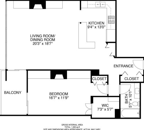 201 Chestnut St, Chicago IL  60611-2358 exterior