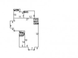 9 Higgins St, Newton MA 02466-1406 floor plan