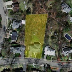 45 Ellis Rd, Newton MA 02465-2916 aerial view