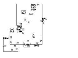 381 Dudley Rd, Newton MA  02459-2808 floor plan