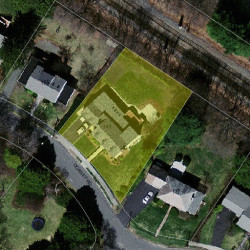 149 Dorset Rd, Newton MA 02468-1453 aerial view