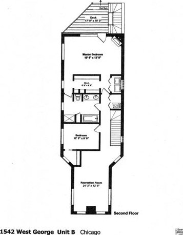 1542 George St, Chicago IL  60657-4006 exterior