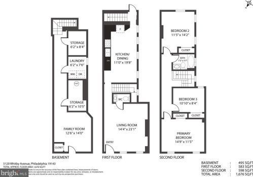 631 65th St, Philadelphia PA  19151-3839 exterior