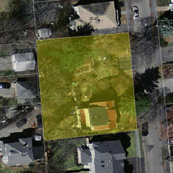 35 Clarendon St, Newton MA 02460-2020 aerial view