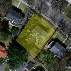 52 Randlett Park, Newton MA 02465-1719 aerial view