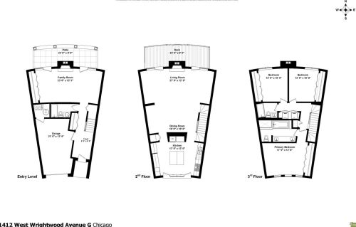 1412 Wrightwood Ave, Chicago IL  60614-1195 exterior