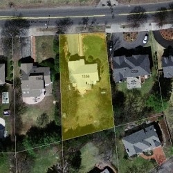 1356 Commonwealth Ave, Newton MA 02465-2915 aerial view