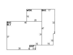 81 Cross Hill Rd, Newton MA 02459-3120 floor plan