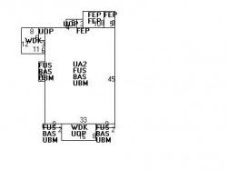 27 Westbourne Rd, Newton MA 02459-1617 floor plan