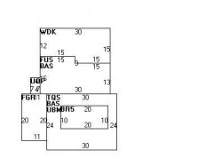 39 Freeman St, Newton MA  02466-1205 floor plan