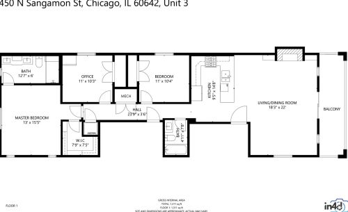 450 Sangamon St, Chicago IL 60642-8204 exterior