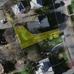 65 Herrick Rd, Newton MA 02459-2217 aerial view